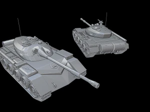 tanques mangusto bt-85 Modelo de Impressão 3D