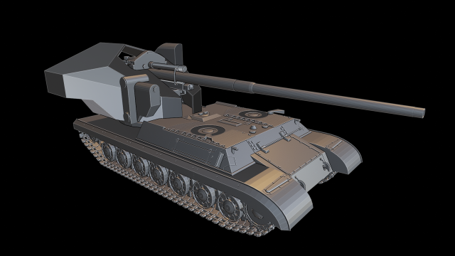 is-4 waffentrager tanks Modelo de Impressão 3D .c4d .max .obj .3ds .fbx .stl .blend 