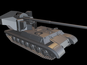 is-4 waffentrager tanks 3Dプリントモデル
