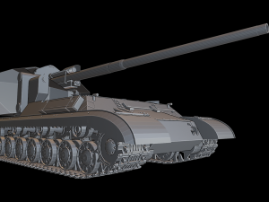 is-4 waffentrager tanks Modelo de Impressão 3D
