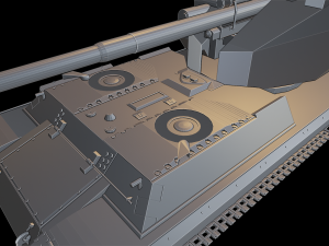 is-4 waffentrager tanks Modelo de Impressão 3D