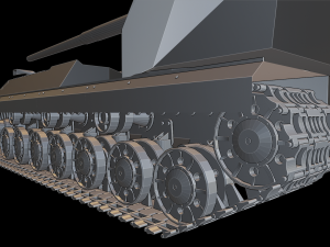 is-4 waffentrager tanks Modelo de Impressão 3D