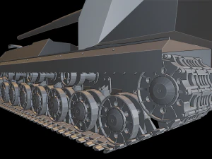 is-4 waffentrager tanks 3D Print Model