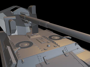 is-4 waffentrager tanks 3D Print Model