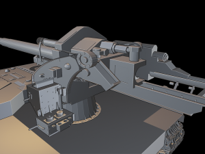 is-4 waffentrager tanks Modelo de Impressão 3D