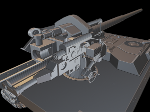 is-4 waffentrager tanks Modelo de Impressão 3D