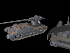 is-4 waffentrager tanks 3D Print Model