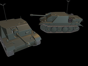 luchs tanks Modello di stampa 3D