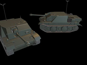 tanques de almo&ccedil;o Modelo de Impressão 3D