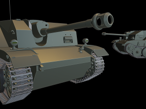 luchs tanks 3D Print Model