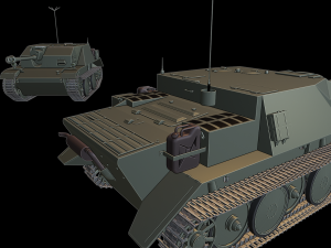 luchs tanks 3D Print Model