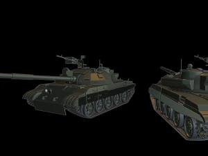 tanques t-62m Modelo de Impressão 3D