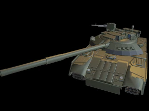 t-80ud tanks 3D Print Model