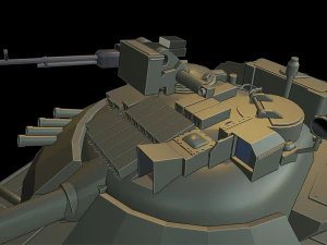 t-80ud tanks 3D Print Model