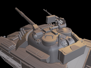 t-80ud tanks 3D Принт Модель