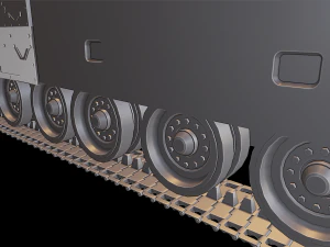 t-80ud tanks 3D Print Model