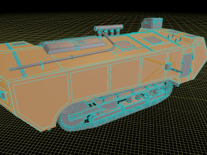 czolg saind chamond tanks Model Cetak 3D