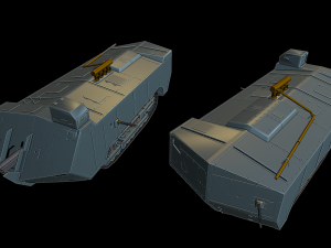 czolg saind chamond tanks Model Cetak 3D