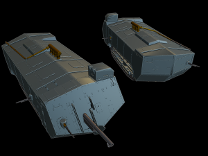 czolg saind chamond tanks Model Cetak 3D