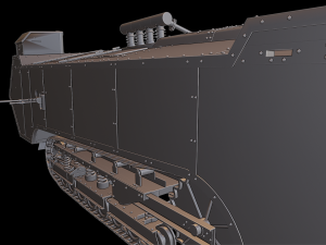 czolg saind chamond tanks Model Cetak 3D