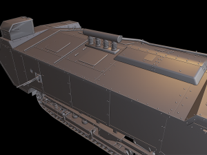 czolg saind chamond tanks Model Cetak 3D