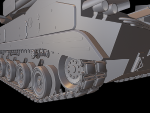 2s6 tunguska tanks 3D Print Model
