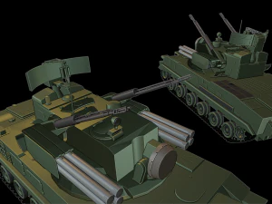 2s6 tunguska tanks 3D Print Model