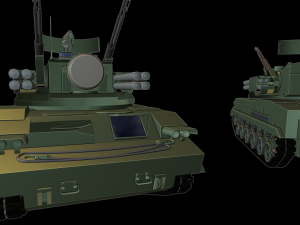 2s6 tunguska tanks 3D Print Model