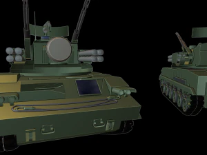 2s6 tunguska tanks 3D Print Model