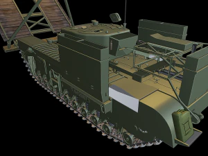 churchull avre tanks 3D Print Model