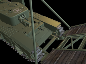 churchull avre tanks 3D 打印模型