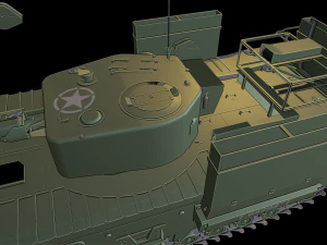 churchull avre tanks 3D Print Model