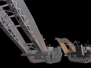 churchull avre tanks 3D Print Model
