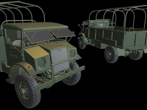 cmp シボレー c-60l 3Dプリントモデル