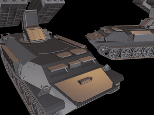 mtlb zsy tanks 3D 打印模型