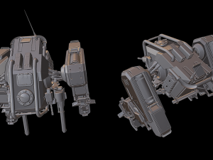 mech01 robot 3D Print Model