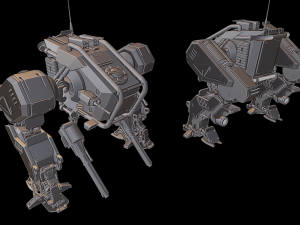 mech01 robot 3D Print Model