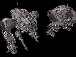 mech01 robot 3D Print Model