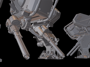 mech01 robot 3D Print Model