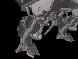 mech01 robot 3D Print Model