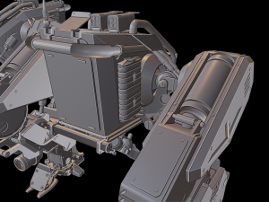 mech01 robot 3D Print Model