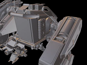 mech01 robot 3D Print Model