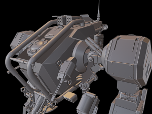 mech01 robot 3D Print Model