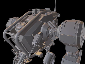 mech01 robot 3D Print Model