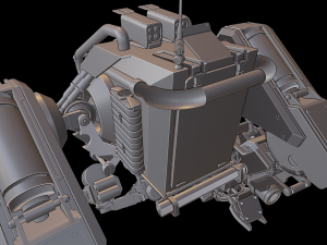 mech01 robot 3D Print Model
