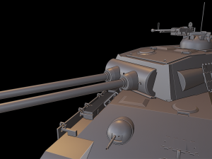 panter 2 tanks Model do druku 3D