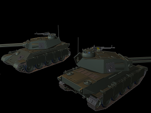 panter 2 tanks Model do druku 3D