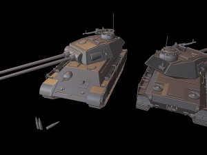 panter 2 tanks Model do druku 3D