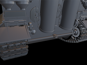 tiger i tanks 3D Принт Модель
