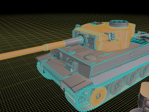 tiger i tanks 3D Принт Модель